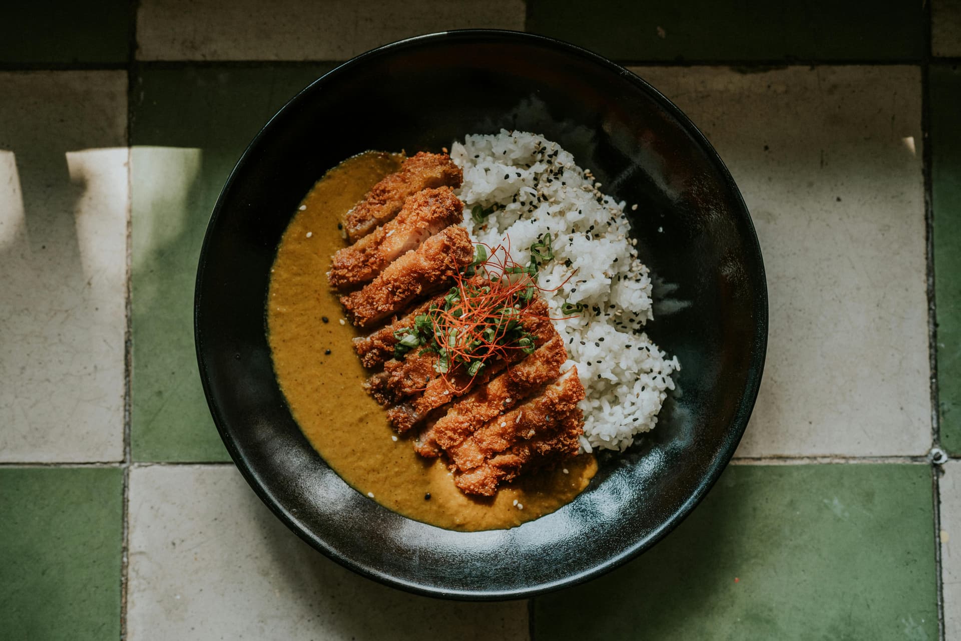 plate of Japanese curry